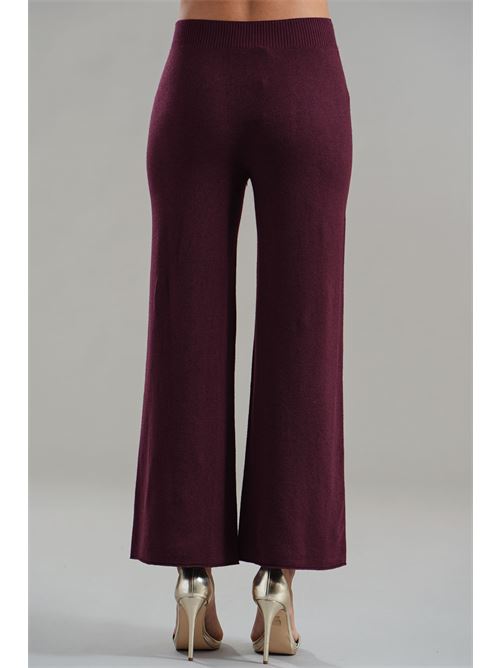 Pantalone in viscosa Grandi Francesco | 258005PRUGNA
